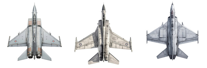 Mirage  Fighter Jet Isolated