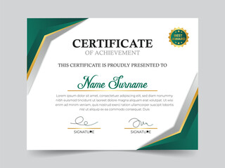 certificate design template.