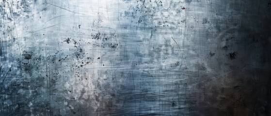 Fototapeta premium The plain steel texture captures the essence of industrial design, showcasing the rugged beauty of raw metal
