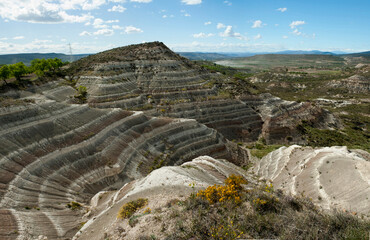 geological carbonate strata associated with astronomical cycles in the Valdelosterreros ravine