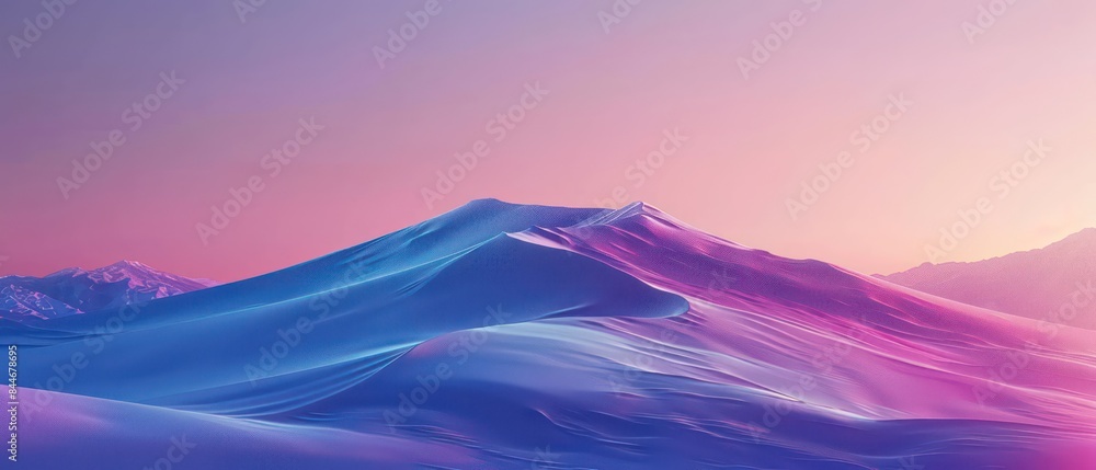 Aufkleber abstract gradient of soft dreamy atmosphere for the website header section background