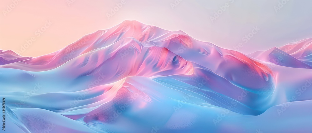 Aufkleber abstract gradient of soft dreamy atmosphere for the website header section background