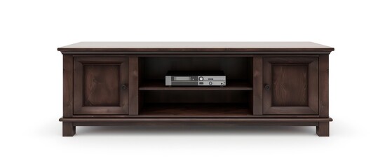 modern flat tv stands, isolated, white background