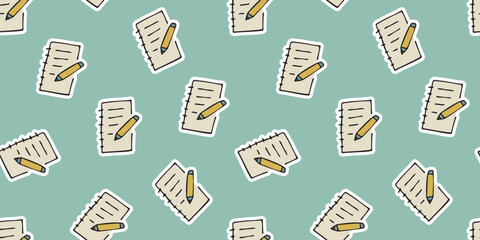 journalist. journalism. paper. the pattern. seamless pattern. seamless. texture. background. document. notepad. a pen. to write. reportage. information. text. microphone. radio.