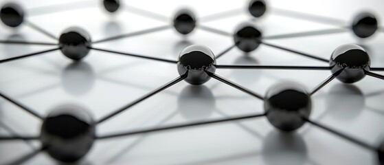 networks showcases an impressive and efficient web for seamless connectivity, clean and modern depiction of technology 