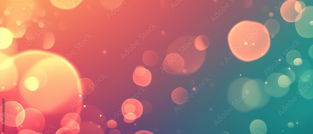 Poster background with tech-inspired blobs, offering a sleek and contemporary look