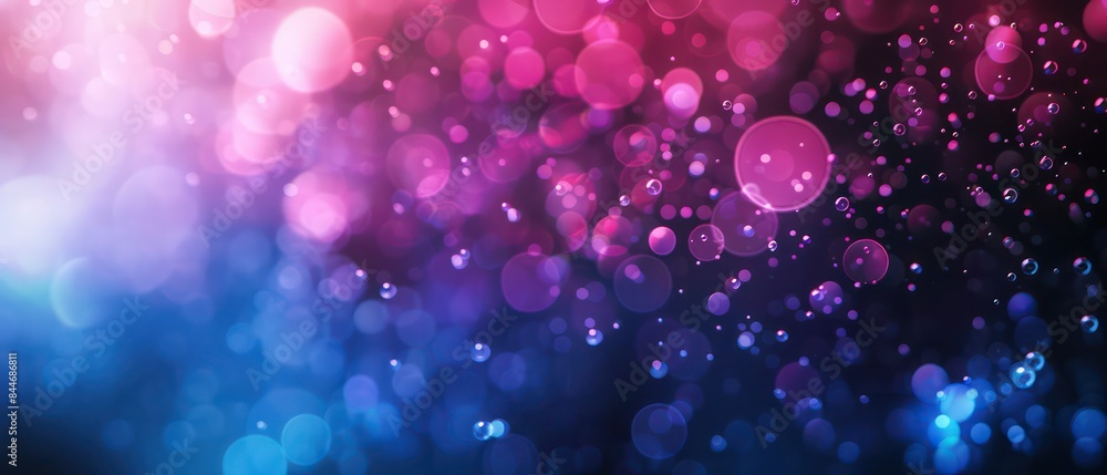 Poster background with tech-inspired blobs, offering a sleek and contemporary look