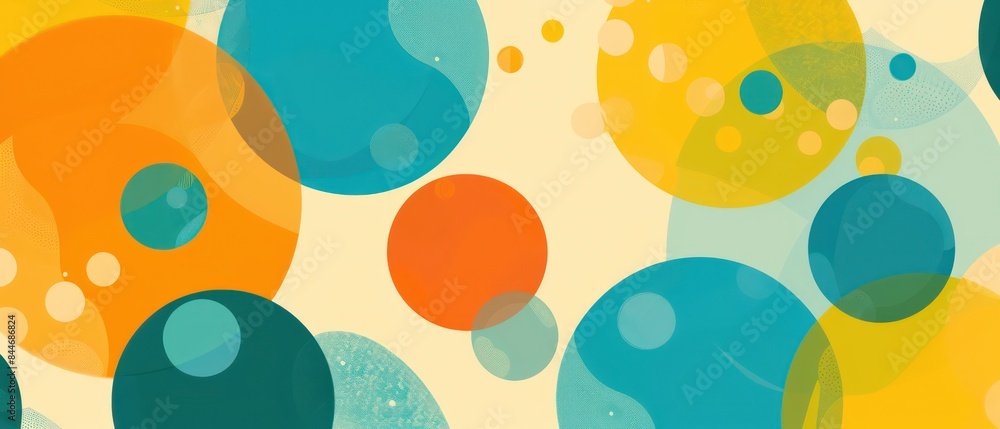 Aufkleber background with tech-inspired blobs, offering a sleek and contemporary look