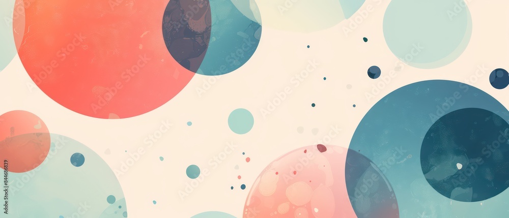 Aufkleber background with tech-inspired blobs, offering a sleek and contemporary look