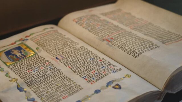 old religious book for people