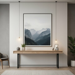 Fototapeta premium Living room corner