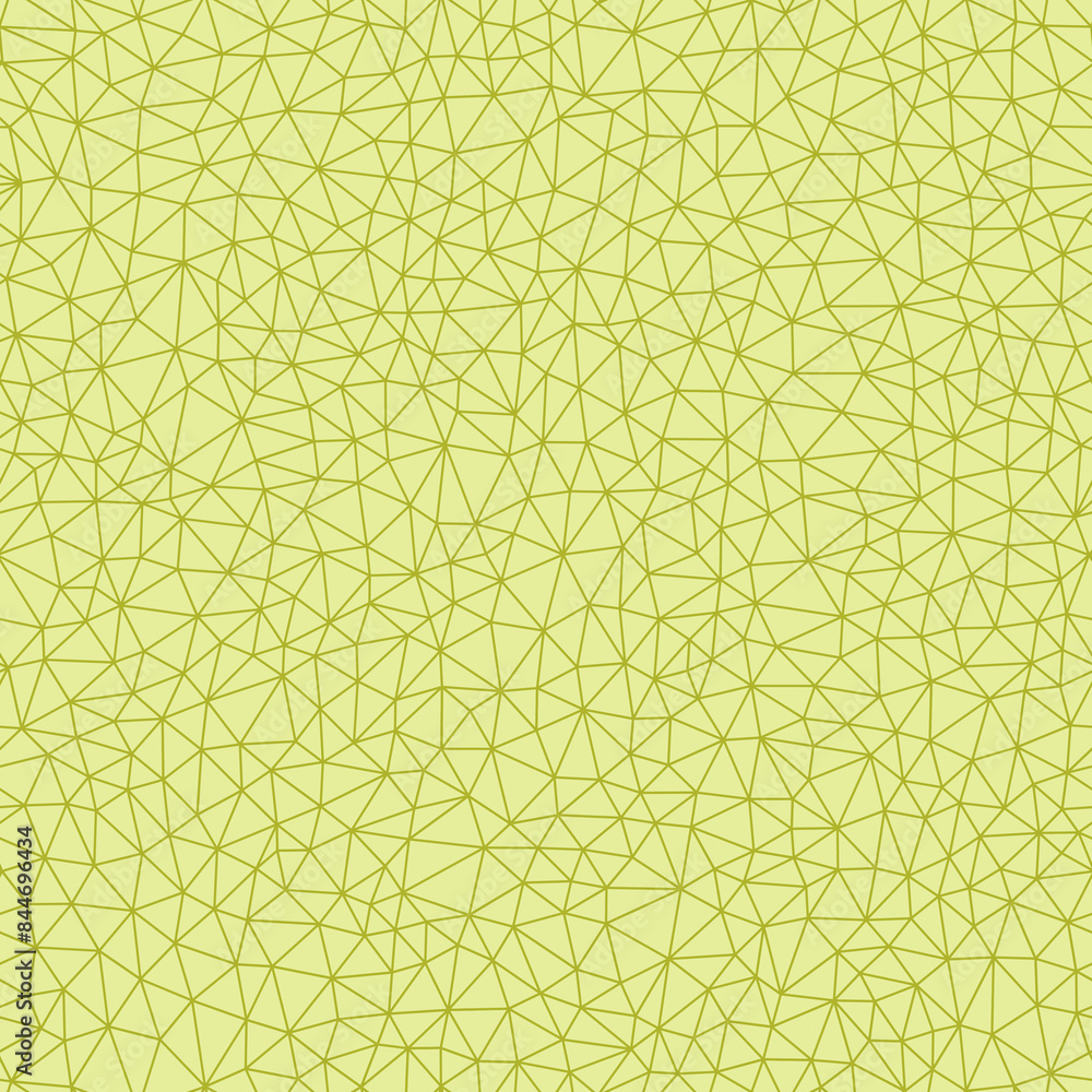 Poster triangles background design. lime color. tiny triangles size. regular lines weight. repeatable patte