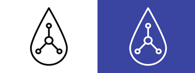 Retinol skincare icon indicating presence of retinol in products