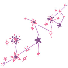 pink stars