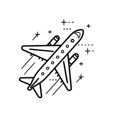 Travel Icons Svg, Vacation Icon Set, Travel, Web Sites, Winter Holiday Icons, Summer Holiday Icons, Airplane Svg, Airplane Clipart, Travel Svg, Airplane Silhouette,