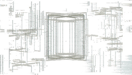 Abstract glitch background. Pixelated texture. Digital errors on the screen.