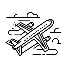 Travel Icons Svg, Vacation Icon Set, Travel, Web Sites, Winter Holiday Icons, Summer Holiday Icons, Airplane Svg, Airplane Clipart, Travel Svg, Airplane Silhouette, Airplane Png, Svg Files For Cricut,