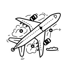 Travel Icons Svg, Vacation Icon Set, Travel, Web Sites, Winter Holiday Icons, Summer Holiday Icons, Airplane Svg, Airplane Clipart, Travel Svg, Airplane Silhouette, Airplane Png, Svg Files For Cricut,