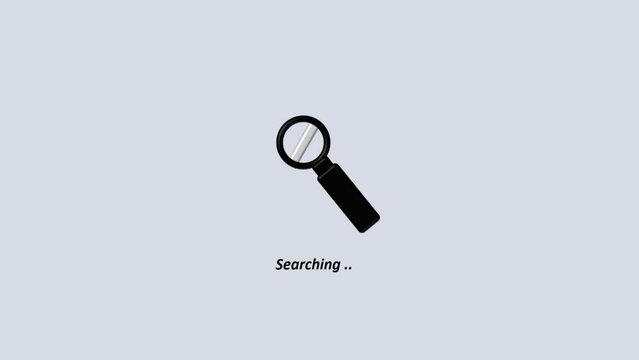 Searching animation footage suitable to find something, display, loading, game, and etc