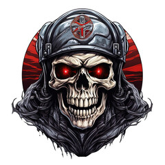 Skull Riders Illustration