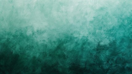 Fototapeta premium Abstract green and white textured background, resembling a watercolor painting. No discernible objects or activities, just gradient tones and patterns.