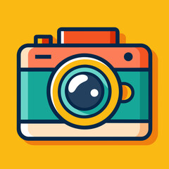 Camera Vector Illustration Icon