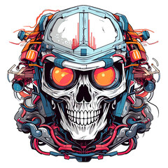 Skull Riders Illustration