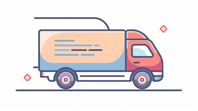 recommend clip art: Transport company logo design