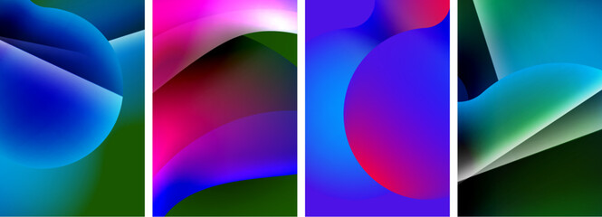 Abstract colors. Abstract backgrounds for wallpaper, business card, cover, poster, banner, brochure, header, website