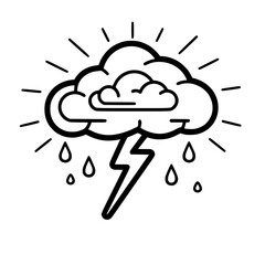 cloud icon, weather icon, rain icon, storm icon, cloudy, cloud, icon, weather, symbol, vector, sky, rain, internet, button, clouds, technology, computer, web, network, concept, cloud computing, design