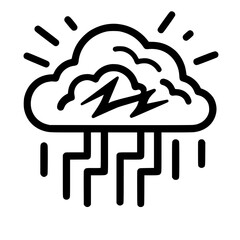 cloud icon, weather icon, rain icon, storm icon, cloudy, cloud, icon, weather, symbol, vector, sky, rain, internet, button, clouds, technology, computer, web, network, concept, cloud computing, design