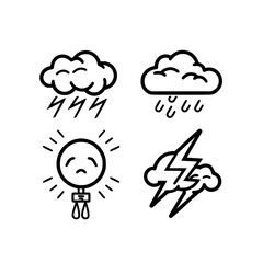 cloud icon, weather icon, rain icon, storm icon, cloudy, cloud, icon, weather, symbol, vector, sky, rain, internet, button, clouds, technology, computer, web, network, concept, cloud computing, design