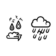 cloud icon, weather icon, rain icon, storm icon, cloudy, cloud, icon, weather, symbol, vector, sky, rain, internet, button, clouds, technology, computer, web, network, concept, cloud computing, design