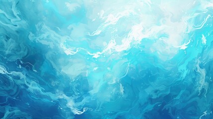 Obraz premium Abstract background featuring a blue sea and ocean waters