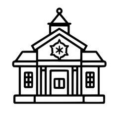 Factory icon, garage icon, hotel icon, store icon, lighthouse icon, building exterior icon, built structure icon, shopping mall icon, architecture icon, police station icon, apartment icon,