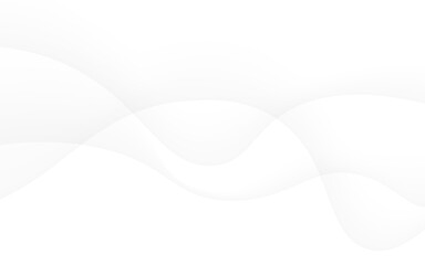 Fototapeta premium Elegant white background featuring smooth, curving shapes, ideal for modern design projects, presentations, and clean visual layouts.