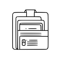 document icon, business icon, symbol icon, archive icon, contract icon, file icon, office icon, computer icon, message icon, web icon, folder icon, graphic icon, portfolio icon, magnifying glass icon,