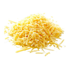 Grated cheese isolated png