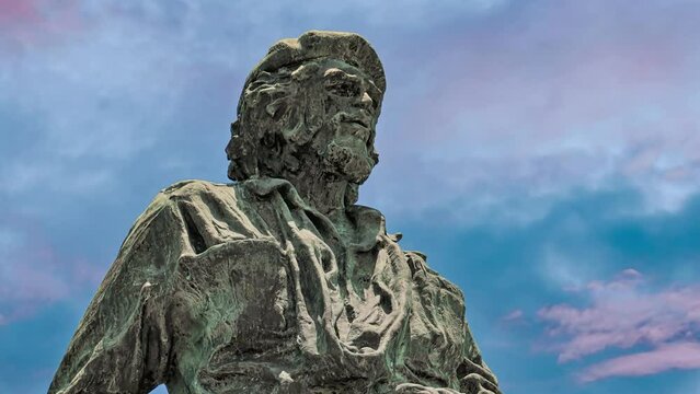 Che Guevara Statue at Mausoleum in Santa Clara Cuba