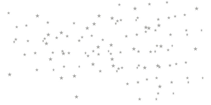 Flying star seamless sky design. Natural star conflex fly flock art.