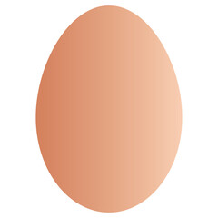 Egg icon vector. Flat vector silhouette egg. Egg Flat Icon . vector illustration.