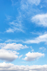 Blu sky and white cloud