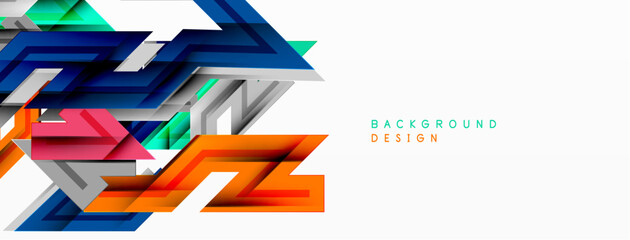 Dynamic lines geometric background. Vector Illustration For Wallpaper, Banner, Background, Card, Book Illustration, landing page