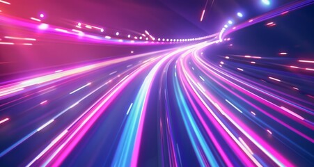 Obraz premium abstract motion loop