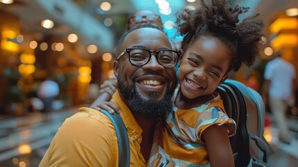 Fototapeta premium Family traveling for vacation