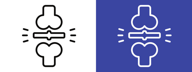 Medical Herniated Disc Icon Perfect for Healthcare and Anatomy Designs