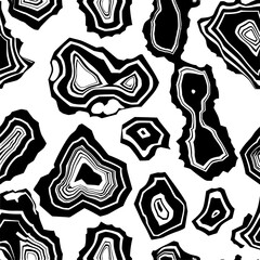 Geode Pattern, Seamless Geode Pattern