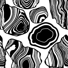 Geode Pattern, Seamless Geode Pattern