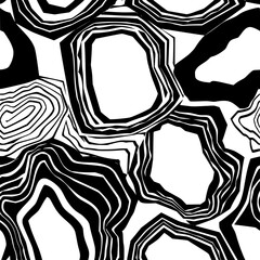 Geode Pattern, Seamless Geode Pattern