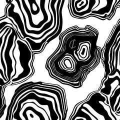 Geode Pattern, Seamless Geode Pattern